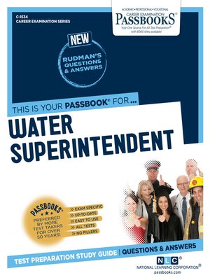 cover image of Water Superintendent